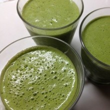 栄養満点☆ほうれん草のグリーンジュースの画像