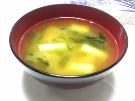 長ねぎが主役の味噌汁