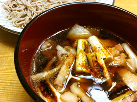 めんつゆで簡単美味しい☆そば屋の肉南蛮♫