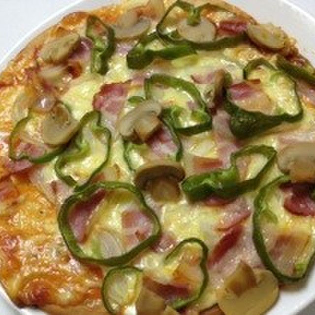 乗せて焼くだけピザ レシピ 作り方 By ぷじょる ママ クックパッド 簡単おいしいみんなのレシピが361万品
