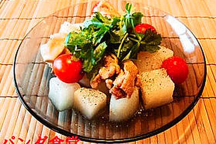 昆布茶でつくる鶏肉と大根のうま塩煮 レシピ 作り方 By ちょいヌナ クックパッド