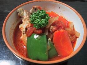 鶏手羽元のイタリアン煮込み