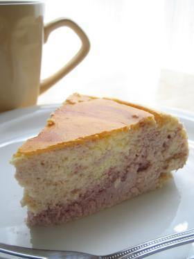 マーブルスフレチーズケーキの画像