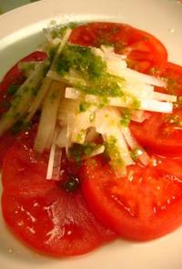 大根とトマトのサラダ　イタリアンドレッシング