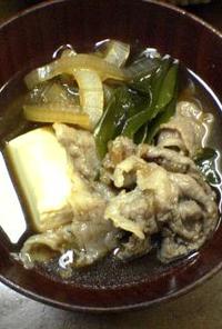 京の肉豆腐