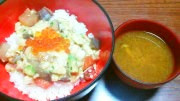 海鮮長芋丼の画像