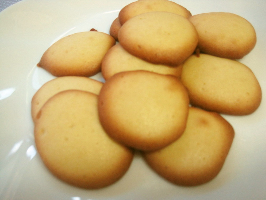 ラングドシャ☆卵白クッキーの画像