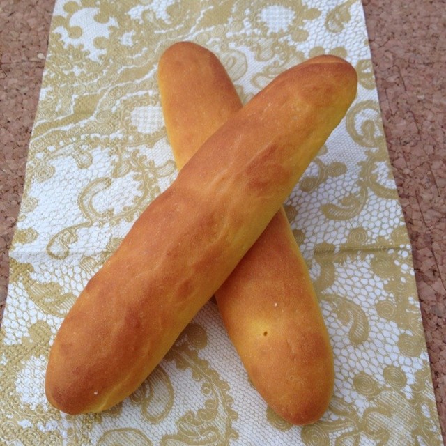 ふわふわ南瓜スティックパン 離乳食 レシピ 作り方 By ノンノン10 クックパッド