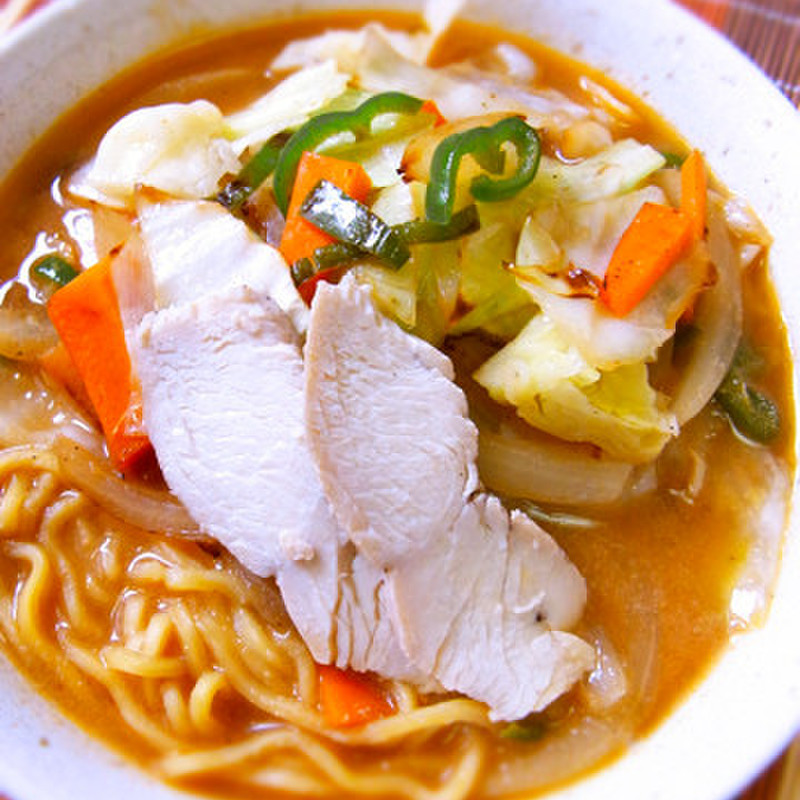 野菜ラーメンのレシピ
