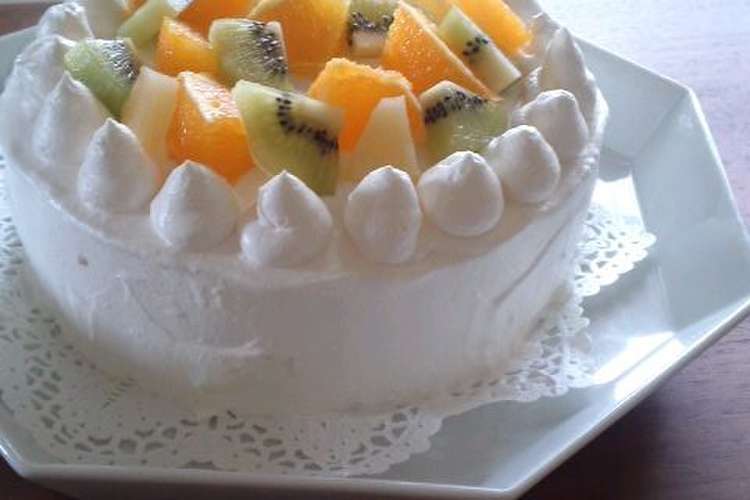 オレンジとキウイのケーキ レシピ 作り方 By くり子２２３ クックパッド