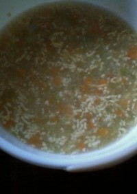 野菜たくさんかき玉風スープ