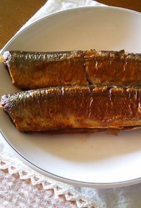 秋刀魚の塩焼～(⌒‐⌒)ご飯に合います