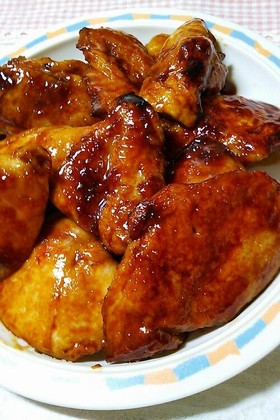 ムネ肉で節約の照り焼きチキン( ^-^)