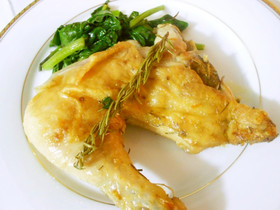 パリビストロの定番~鶏腿肉のコンフィ♡