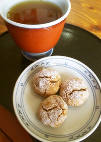 久能葉生姜糖クッキー（バター卵不使用）