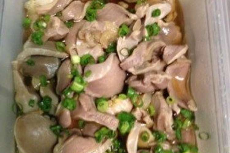 砂肝の酢もつ レシピ 作り方 By コージ33 クックパッド 簡単おいしいみんなのレシピが357万品