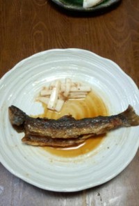 川魚のオリーブオイル焼き