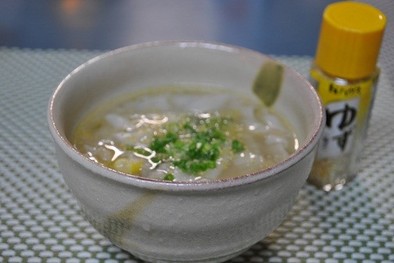 柚子風味の白菜スープの写真