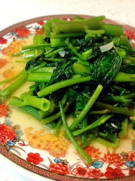 絶品☆空芯菜炒め