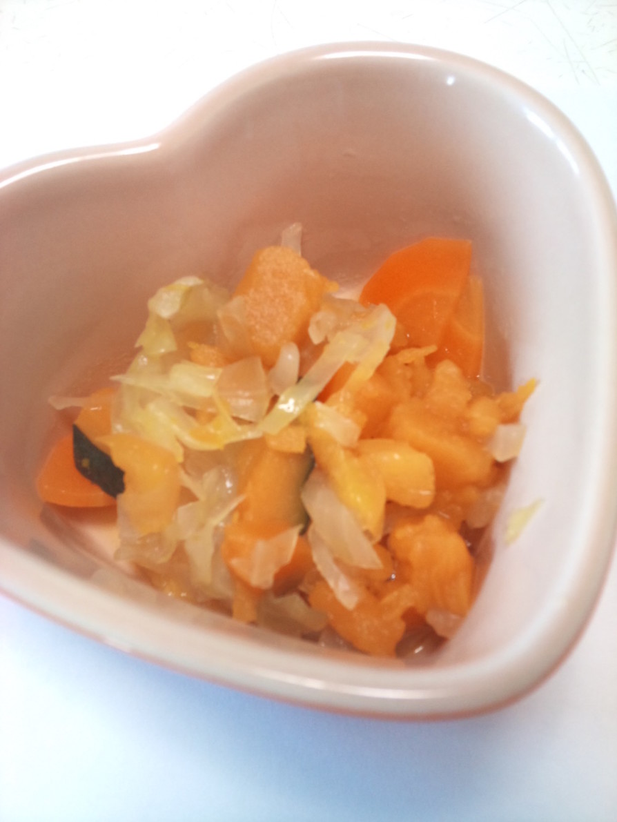 中後期の離乳食♪食べる野菜スープの画像