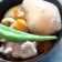 鶏白だしの里芋と鶏肉の煮物