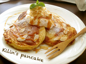 簡単!カフェ風ふわふわパンケーキ♪