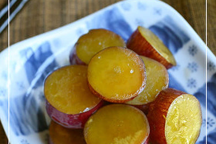 さつまいもの甘露煮 レシピ 作り方 By Hiroマンマ クックパッド