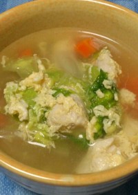 中華風♡体ぽかぽか生姜スープ