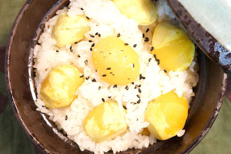 ほっこり 秋の栗ごはん レシピ 作り方 By こと味 クックパッド 簡単おいしいみんなのレシピが377万品