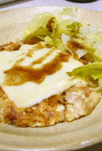 豆腐・シーチキン・チーズハンバーグ