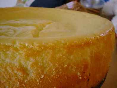 チーズケーキファクトリータイプのレモンチーズケーキの写真
