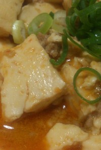 坦々風味の麻婆豆腐