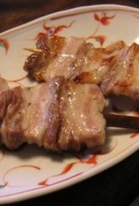 豚バラ串塩焼き
