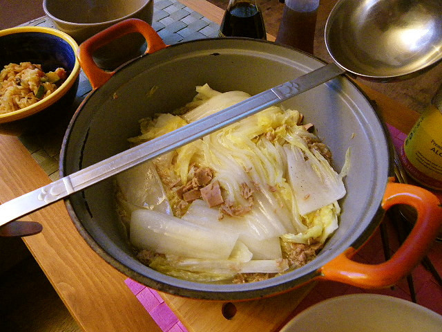 ツナと白菜のシンプル煮込みの画像