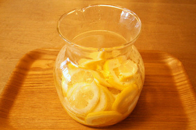 レモンのハチミツ漬けの写真