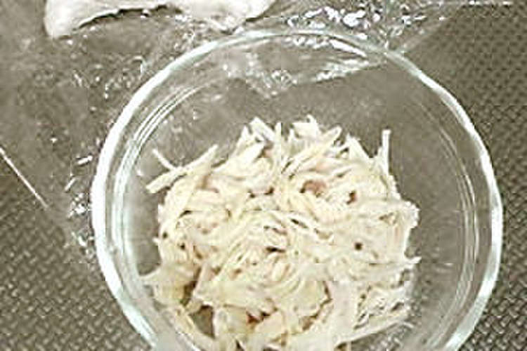 冷凍庫の常備素材 鶏ささみの塩ゆで レシピ 作り方 By Kanamerdb クックパッド 簡単おいしいみんなのレシピが352万品