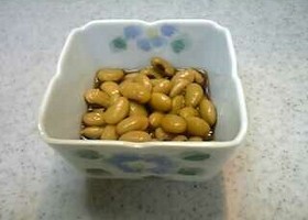 ひたし豆の煮方☆青大豆・煮豆