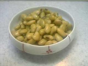 ひたし豆の煮豆☆塩茹で豆・青大豆