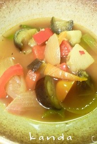 夏野菜のスープカレー