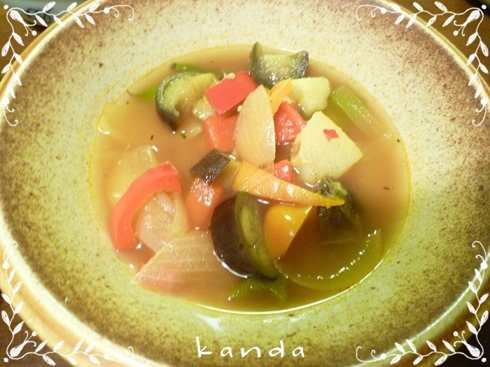 夏野菜のスープカレーの画像
