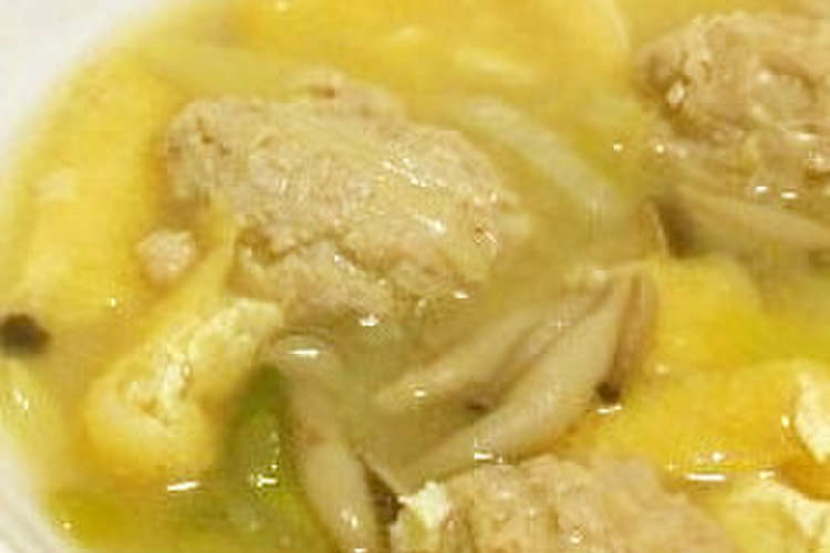 汁物がグレードアップ 肉団子 レシピ 作り方 By 鈴木 クックパッド 簡単おいしいみんなのレシピが375万品