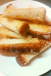 カリカリ～ッ☆食パンで簡単おやつ
