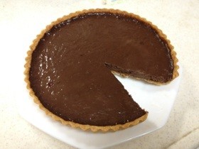 簡単!濃厚本格チョコタルト♡