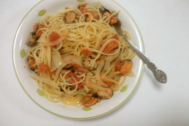 冷凍ムール貝とトマトのパスタ レシピ 作り方 By Zinojino クックパッド 簡単おいしいみんなのレシピが352万品