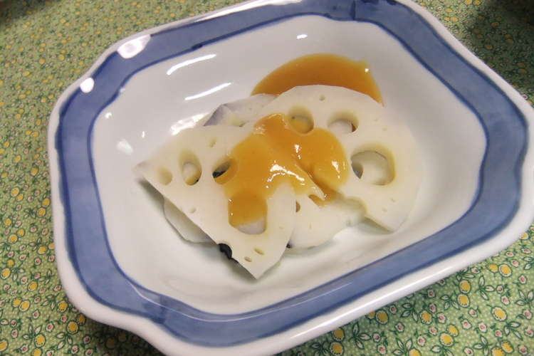 茹でレンコン からし味噌で レシピ 作り方 By リアスねこ クックパッド 簡単おいしいみんなのレシピが356万品