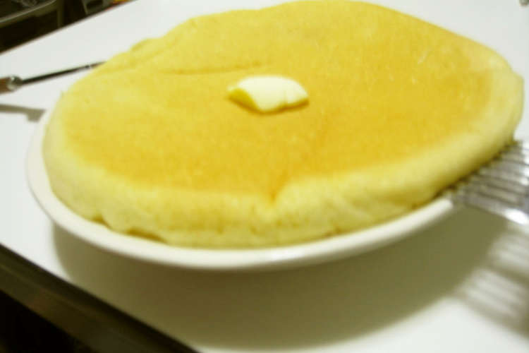 卵なし 牛乳なしホットケーキ レシピ 作り方 By カローラさん クックパッド