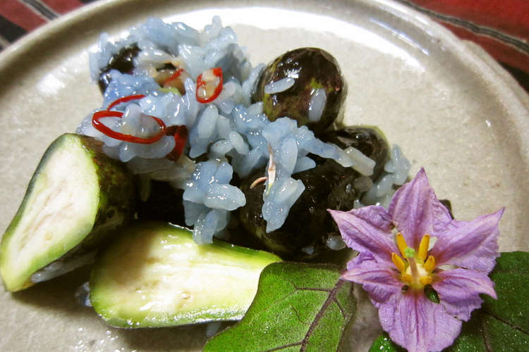 秋田風 茄子の餅米漬け レシピ 作り方 By An0v0ko クックパッド 簡単おいしいみんなのレシピが361万品