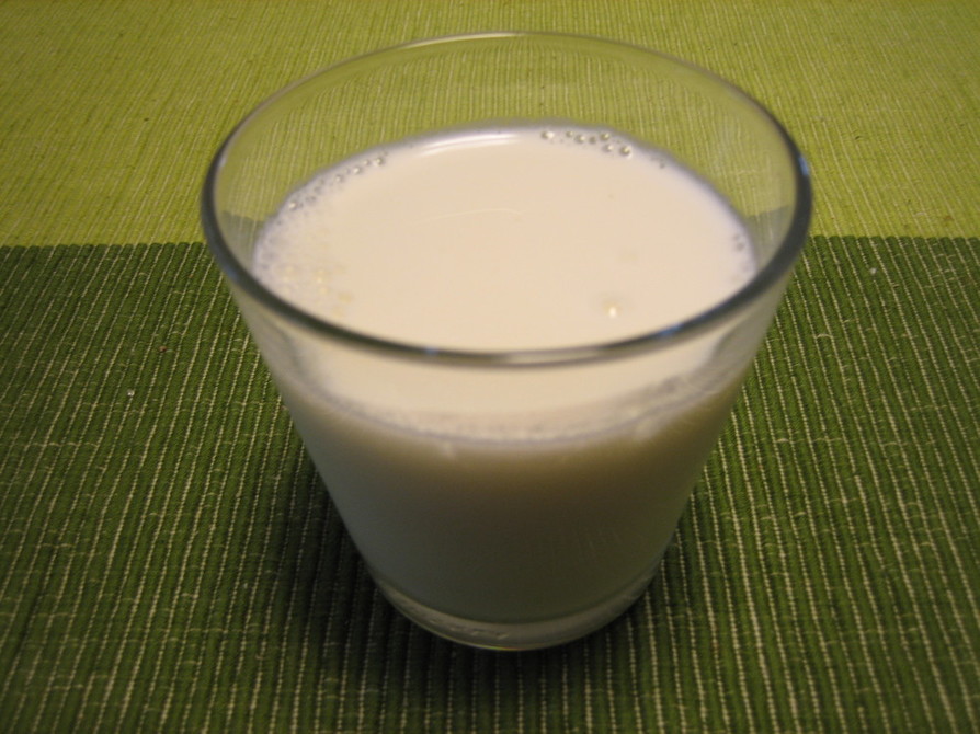 朝食にも☆牛乳とお酢で飲むヨーグルトの画像