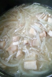 中華風　春雨スープ