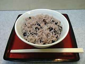 黒大豆☆黒豆の炊き込みご飯